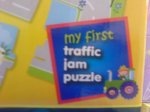 [Picture of children's toy box: my first traffic jam puzzle]